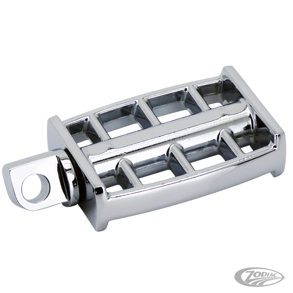 GZP CHROMED brass kickstarter pedal