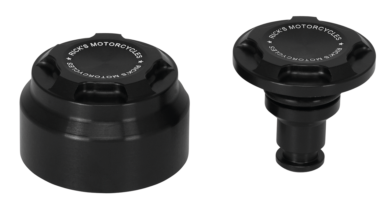 Swingarm Covers Premium Black ST18-Up