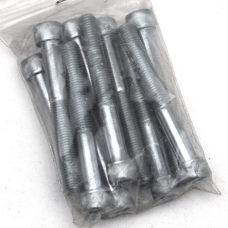 10pck allen bolt 5/16-24x2-1/2" UNF zin