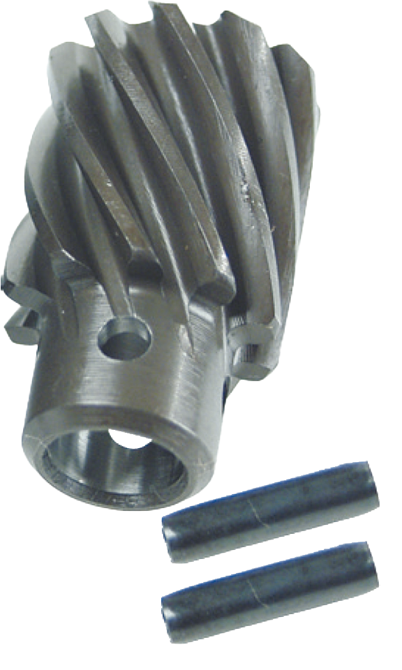 Reverse rotation circuit breaker gear