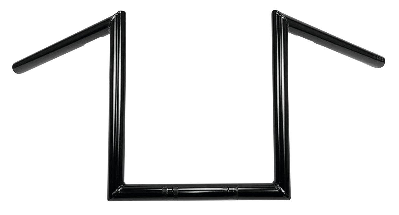 1" Handlebars Square 12" BLK