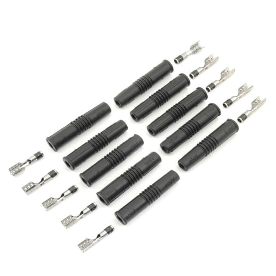 10pck Vari-Angle Spark Plug & Term. boot