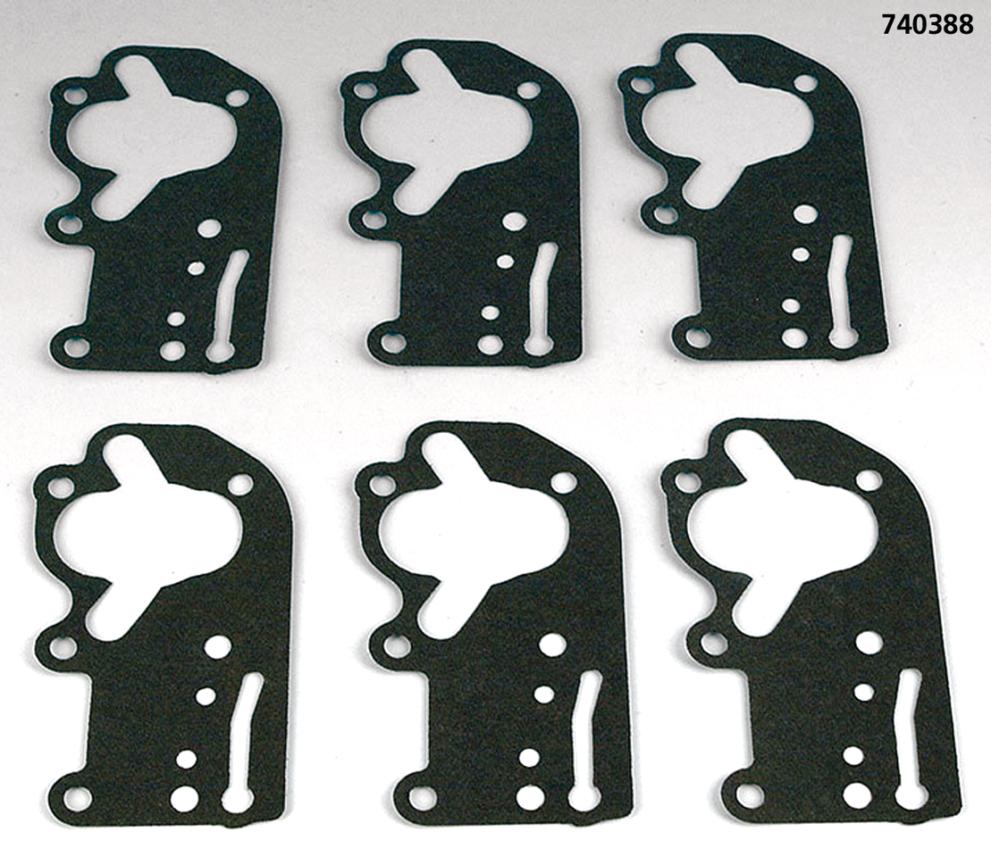 10pck Black paper pump body gasket 68-80