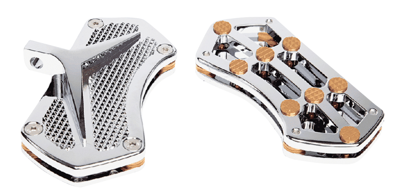 DIAMOND PSSNGR FLRBRD POLISH W/ GEMS BRS