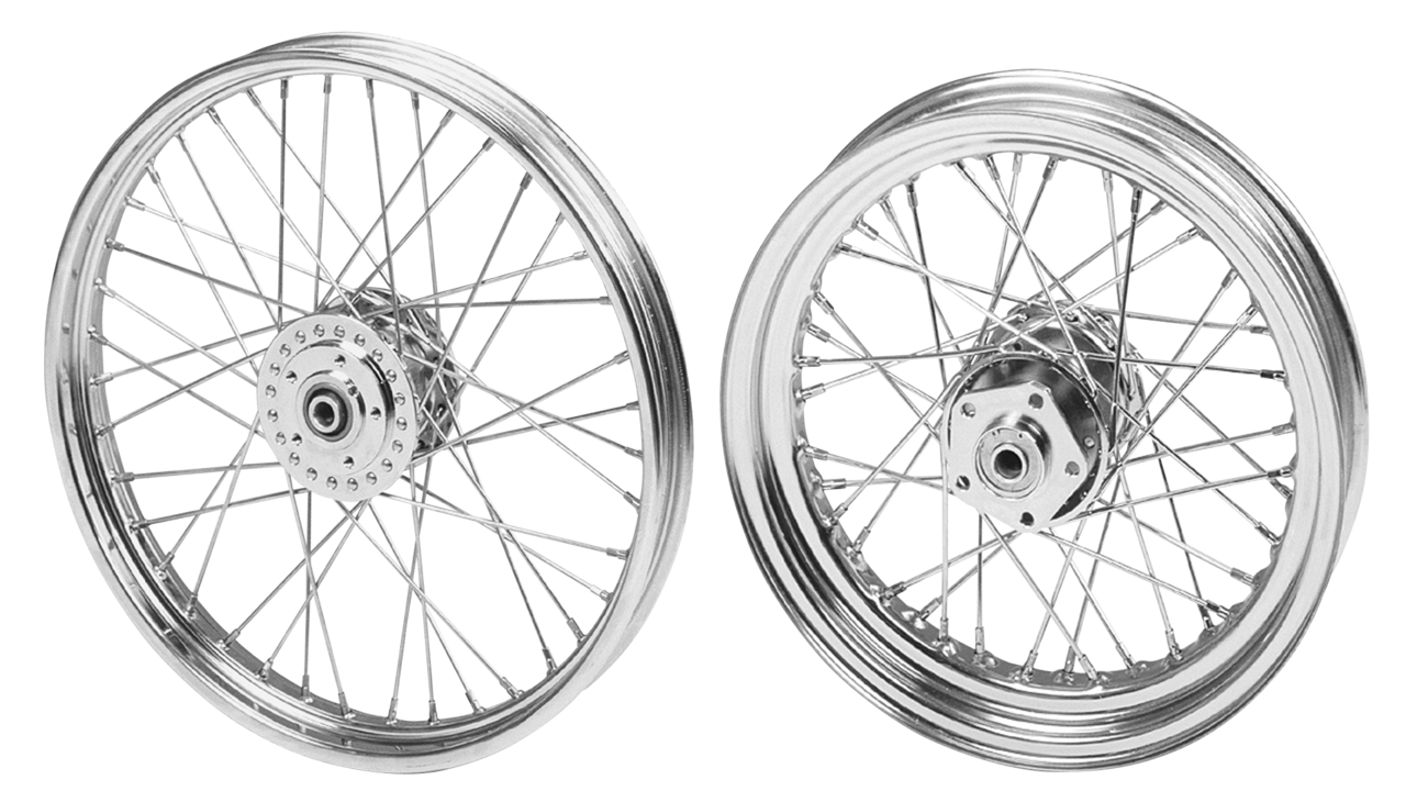 2.15x21 FR wheel FXSTS05-06 chr spokes