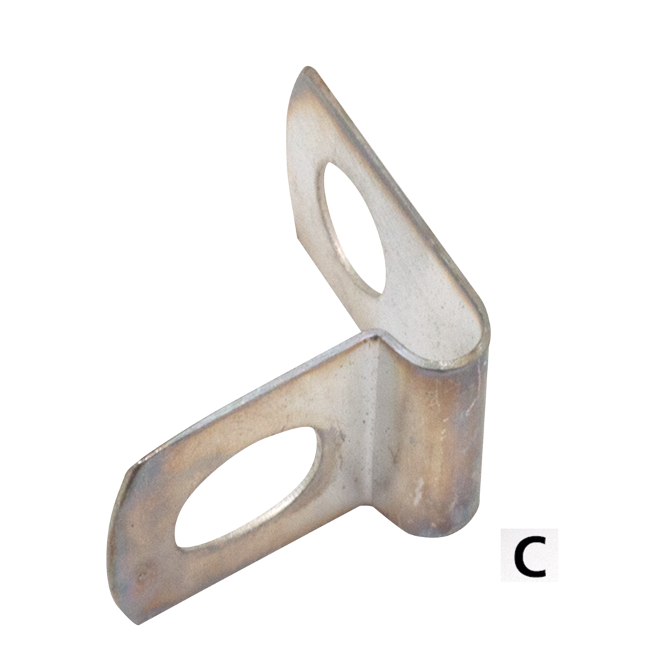 WhPltd Brake Cable Clamp WL40-52