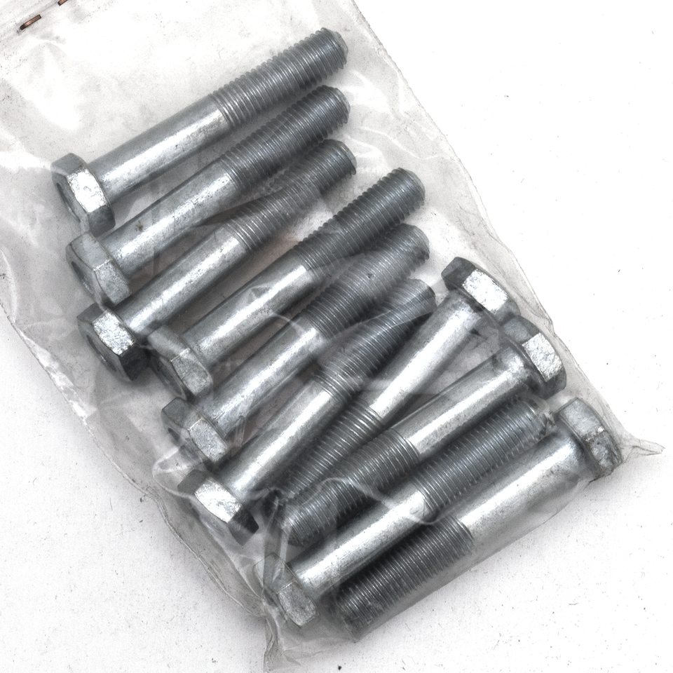 10pck hex bolt 5/16-24x1-7/8" UNF zinc
