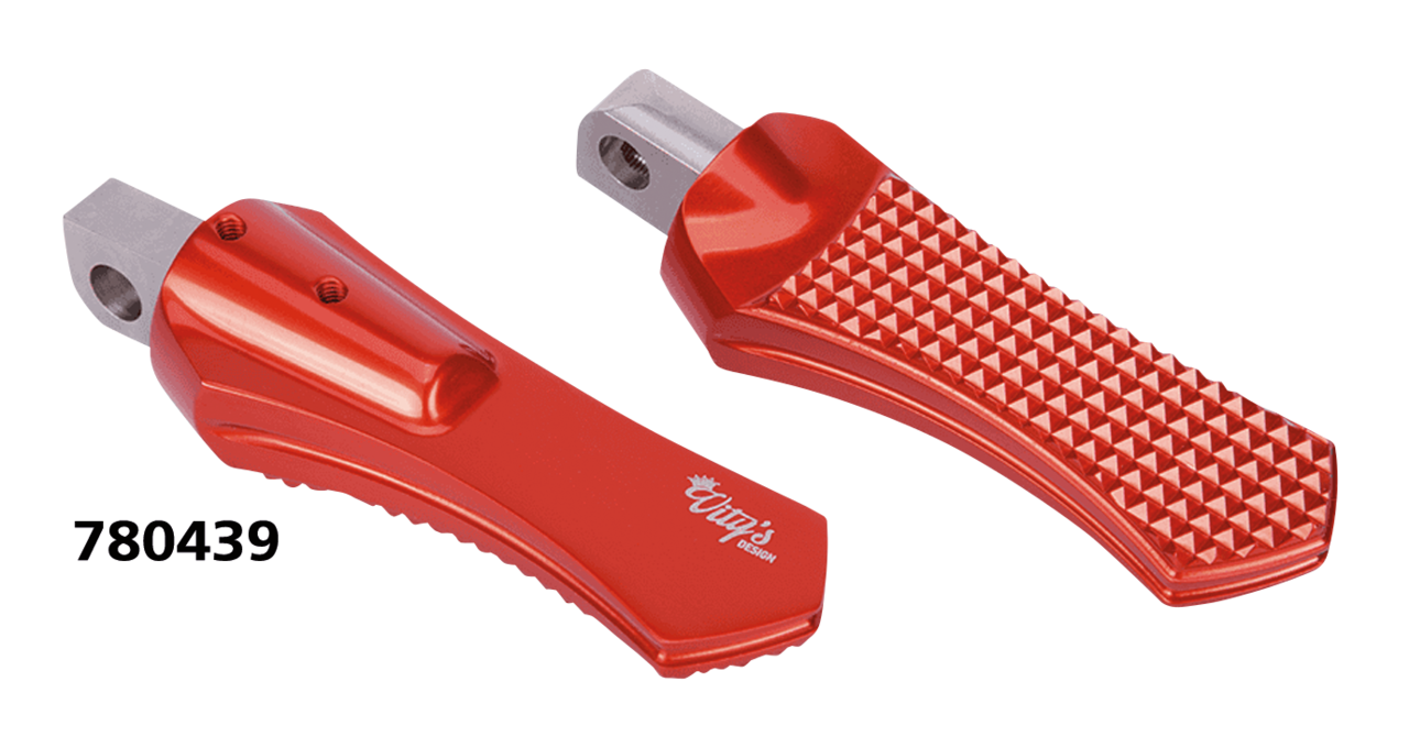 DIAMOND FOOTPEGS RED