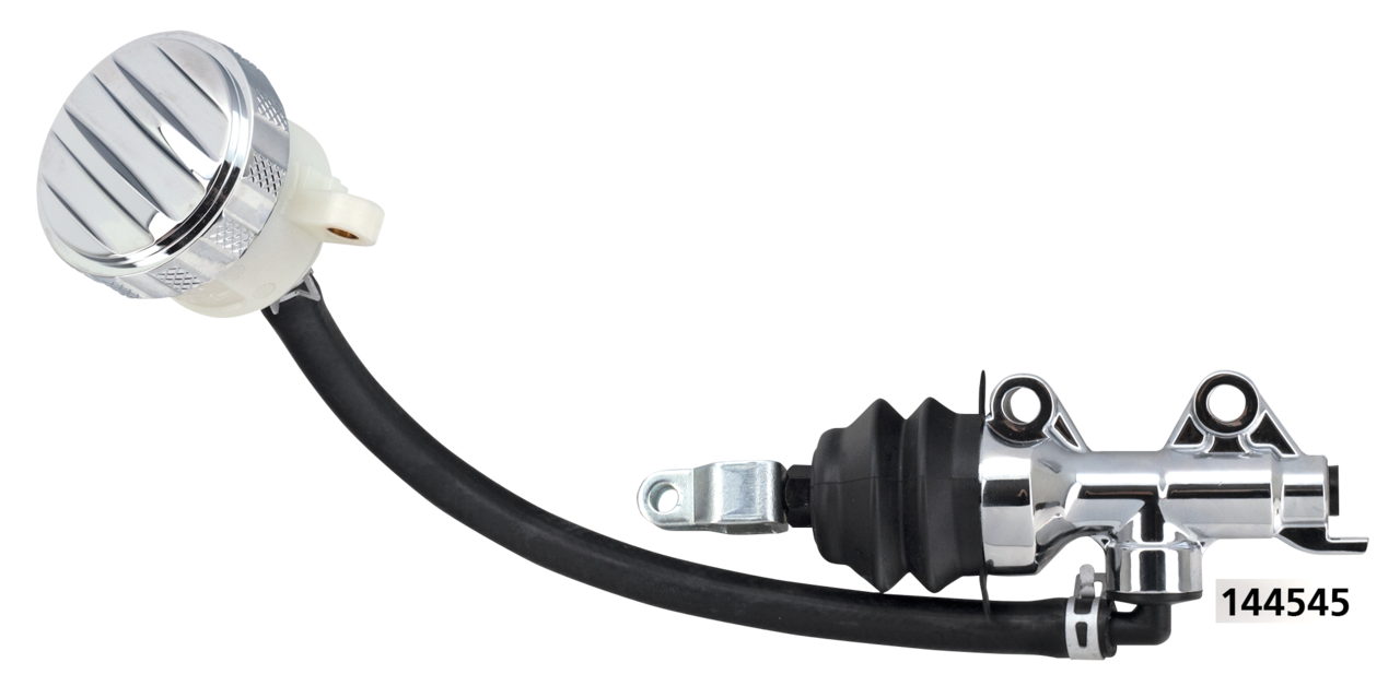 GZP Blk rear m/c w/reservoir XL07-13