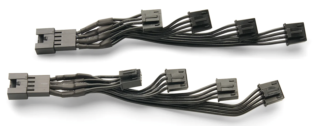 2Pcs Rear End Lighting 4-Way Connectors