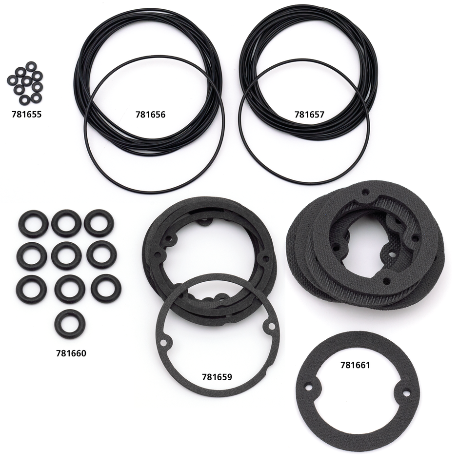 10Pck O-ring turn signal lens screw