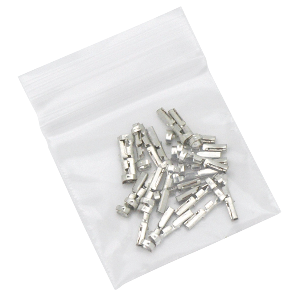 25pck AMP 040 Series Plug Terminals