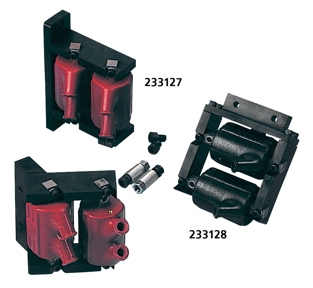 Billet dual Dyna coil bracket BT48-82