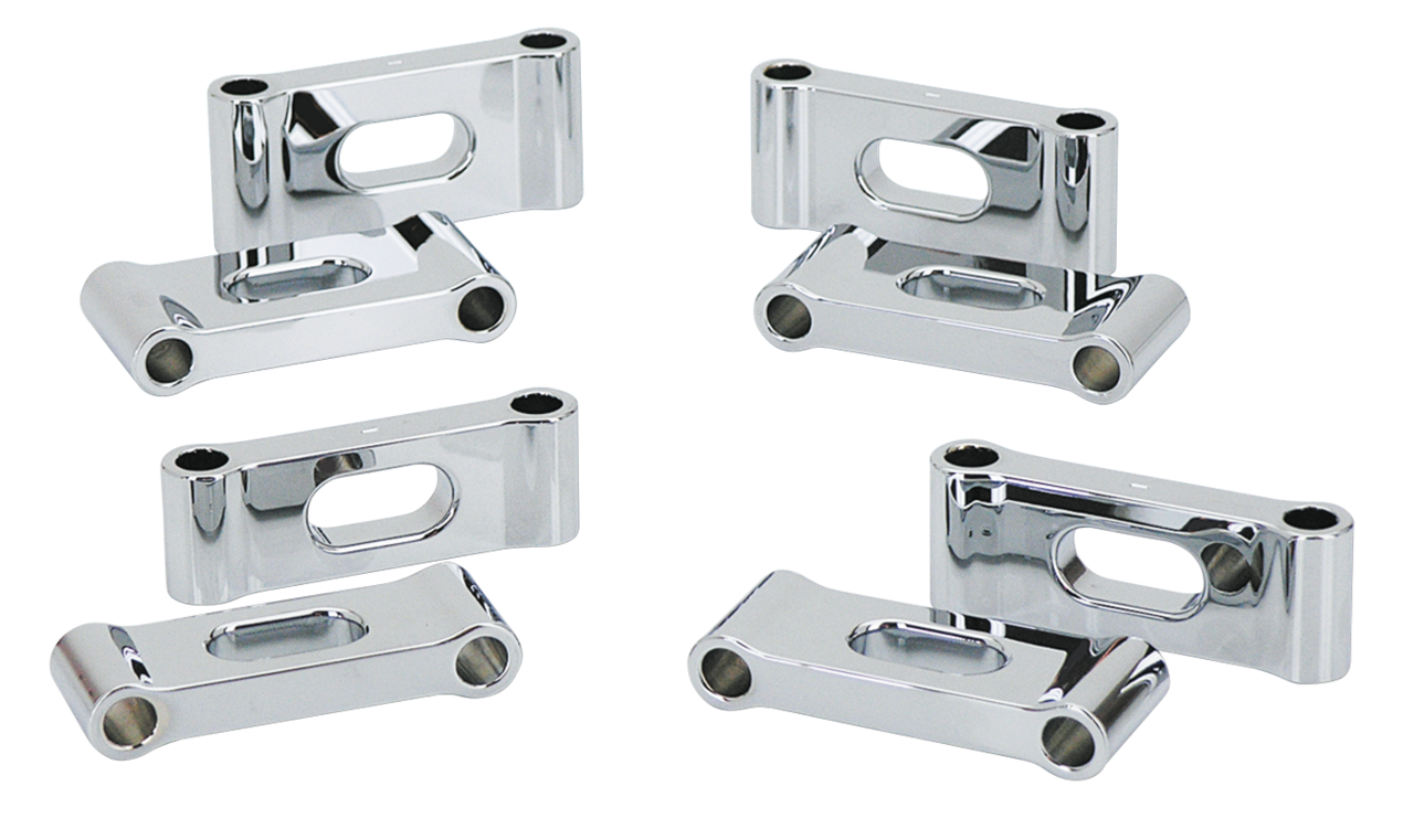 GZP Chr Slotted 1-3/8" front fender spac