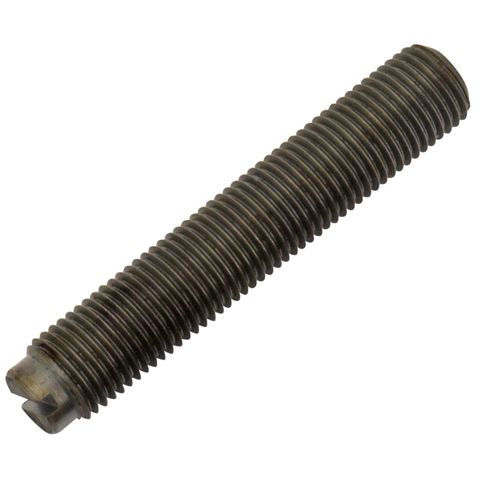 Pushrod adjusting screw without roller