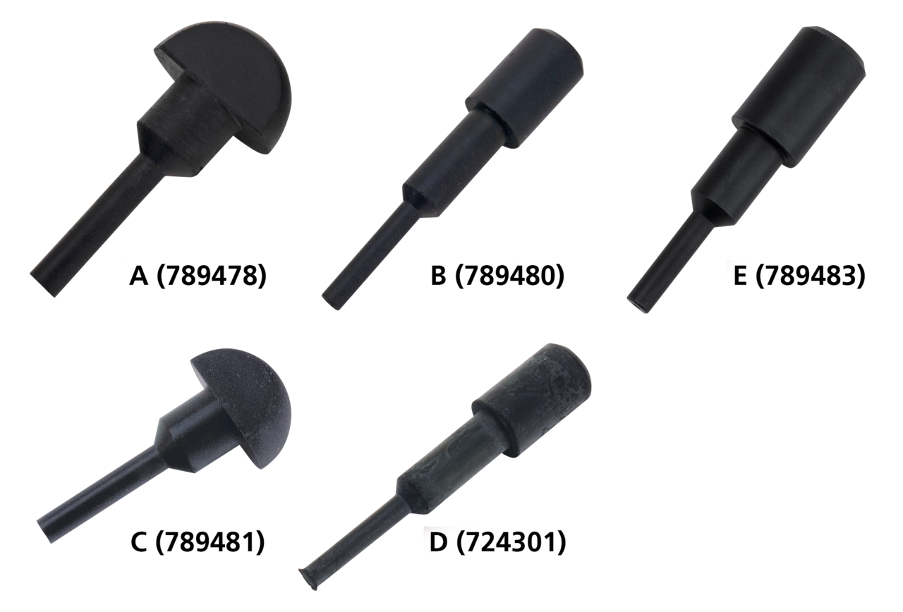 5Pck rubber bumper FXD00-17 XL00-03