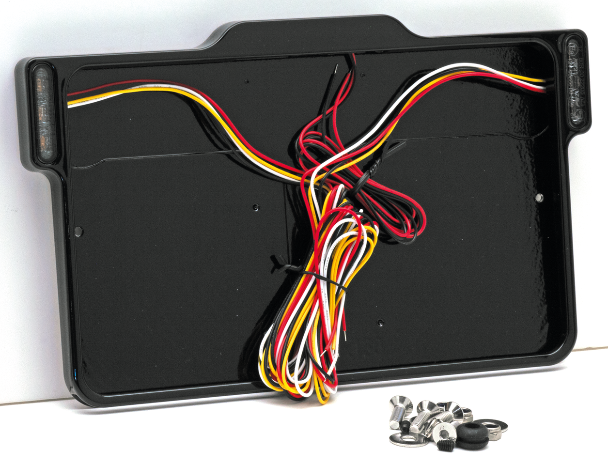 DMP 3-1 License Frame FR Gloss Black