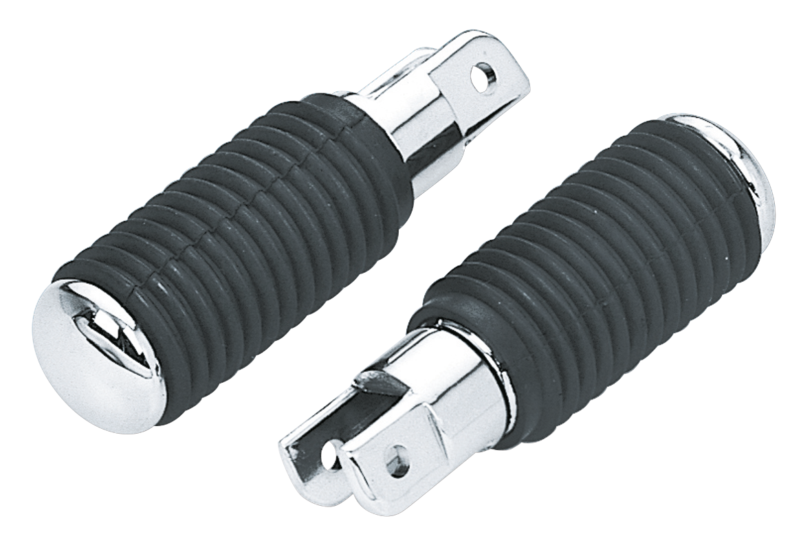 GZP foot pegs w/chrome end 5/8" sqr mnt