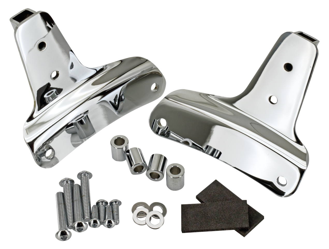 GZP Chrome Side straps FLH/T09-13