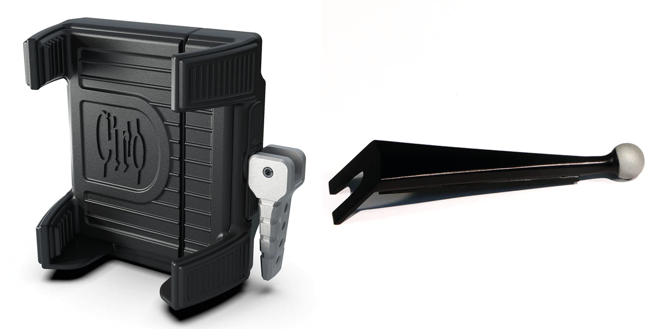 Phone Hldr w/o Chgr Batwing mnt 14-up Bk