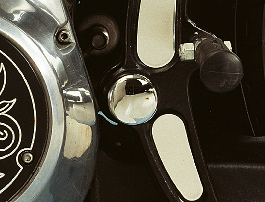 GZP Chrome pivot bolt covers ST84-99