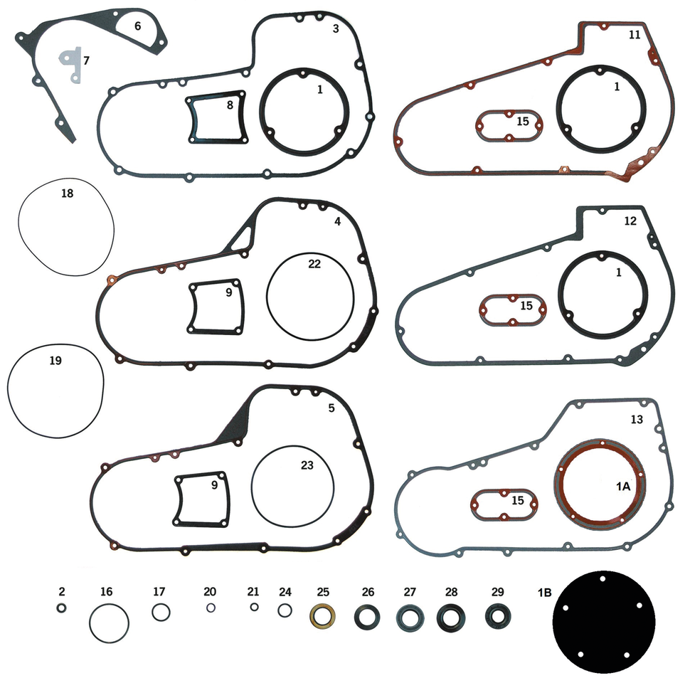 10pck inspection cover gasket SIL 79-84