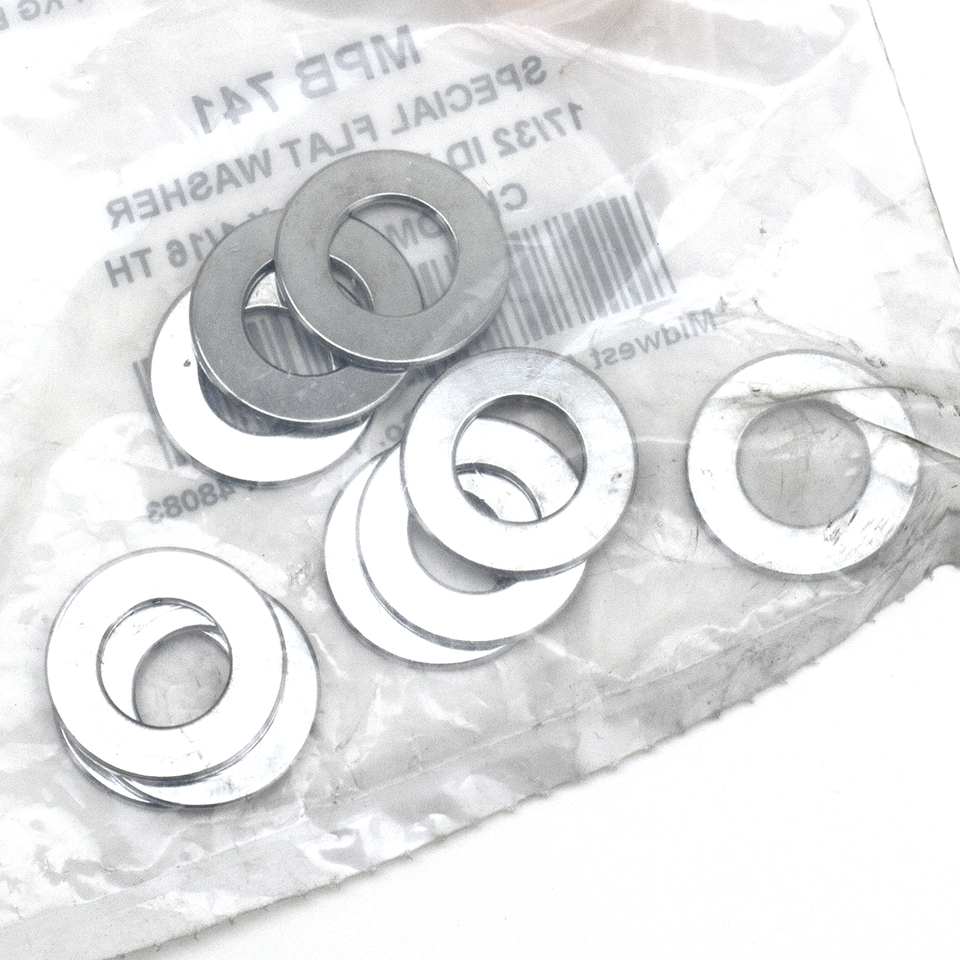 10pck Washers 17/32 x 1 x 1/16
