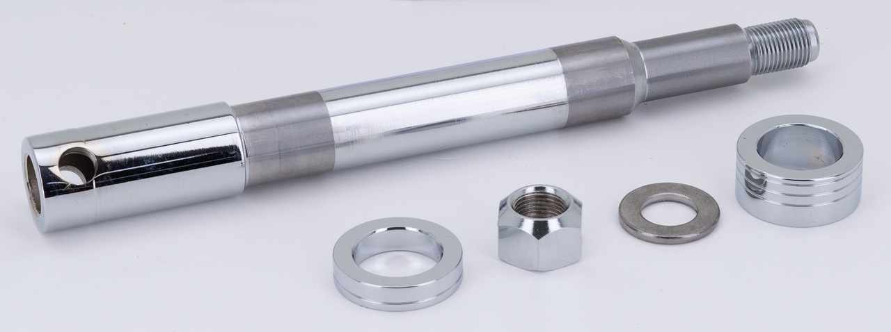 GZP Chr FR axle kit XL883N XL1200V11-13