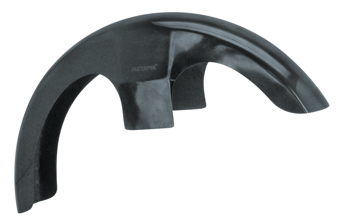 Metapol Long covered front fender 21"