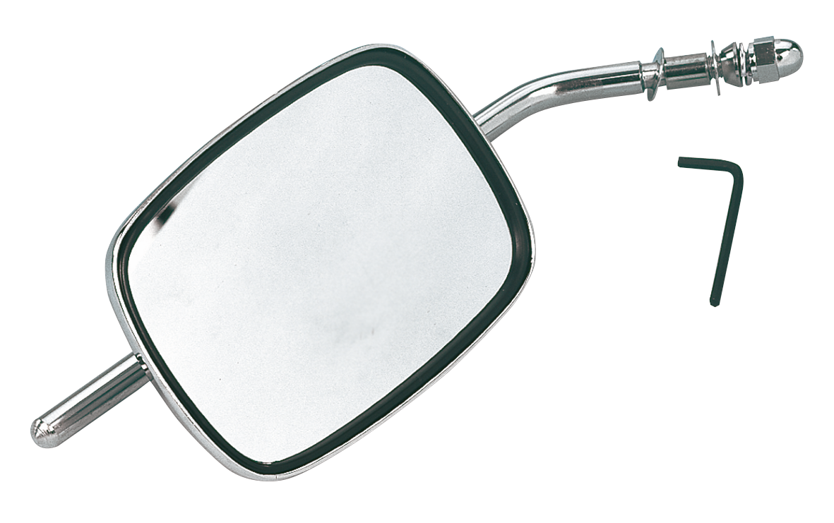 GZP Chrome long stem mirror FX/FL, ea