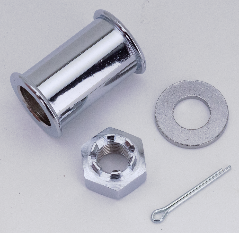 GZP chrome front axle hardware BT36-48