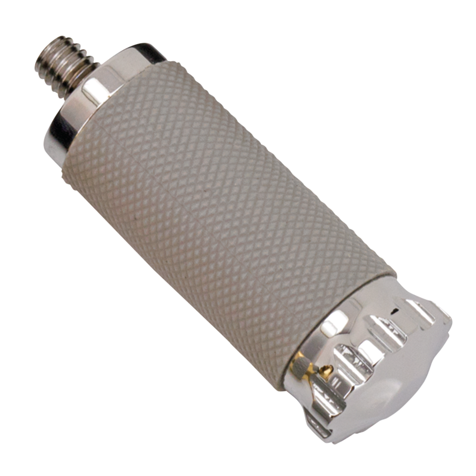 GZP Chrome Turbo shift peg w/stud gray r