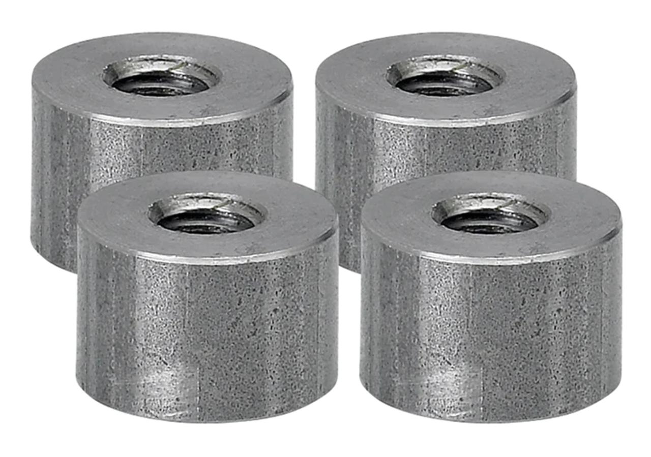 1/2" Bungs 5/16-18" Thread 4Pck