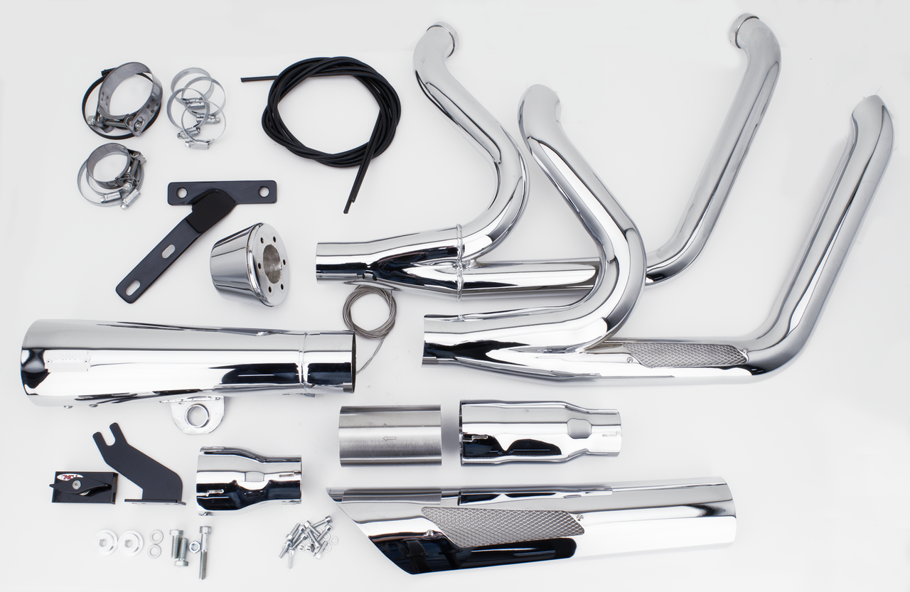 MCJ 2-1 Shorty ST21-Up Chrome