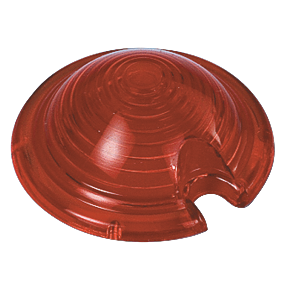 GZP Bullet light lens plastic red