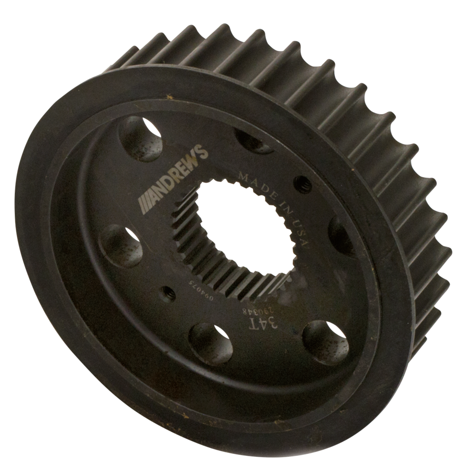Andrews ME17-up 34T transmission pulley