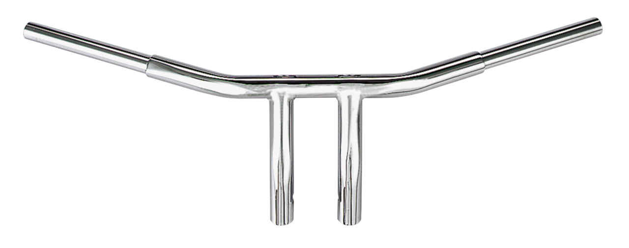 GZP Fat Bubba 1.25" chrome T-Bar 7.5" r