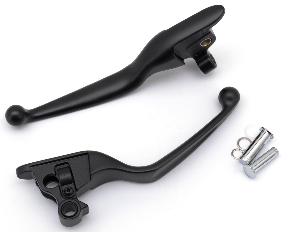 GZP Blk FLH/T08-16 levers, cable clutch