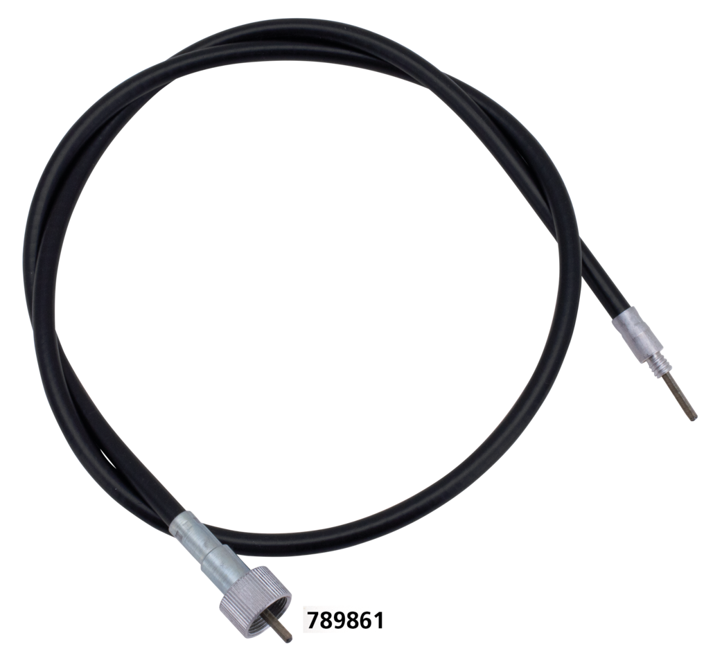 Black speedo cable assy L= 40" 16mm conn