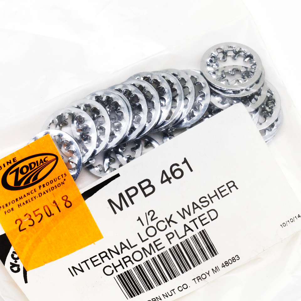 25pck Internal lockwashers 1/2"