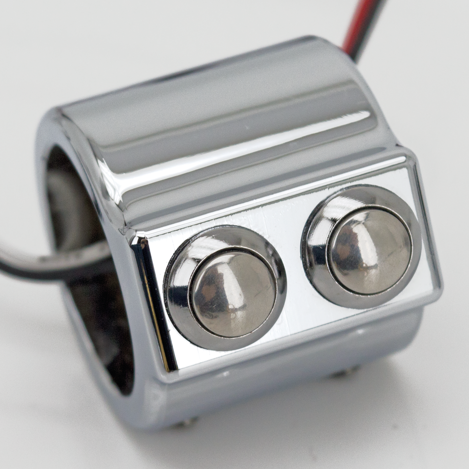 GZP Prime chrome custom dual switch kit