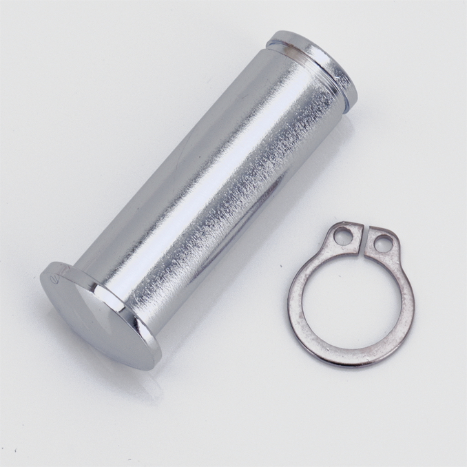 GZP Chrome lever pin with circlip, each