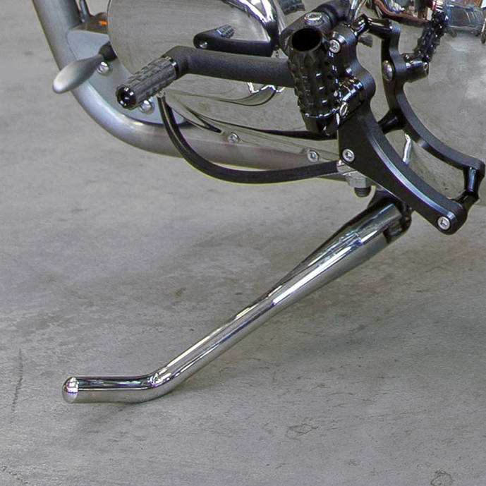 GZP 1-1/4" Adjustable weld on kickstand