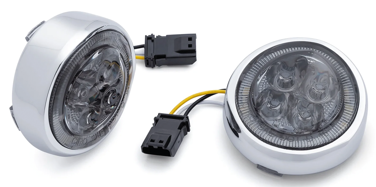 Chrome Fang Smoke FR Signal Inserts CVO