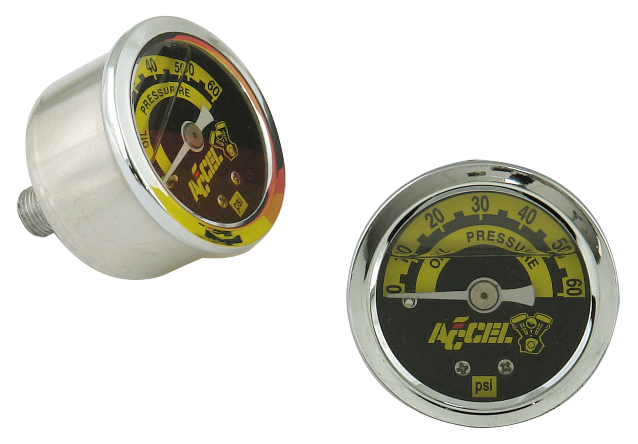 Accel oil pressure gauge 0-60 psi