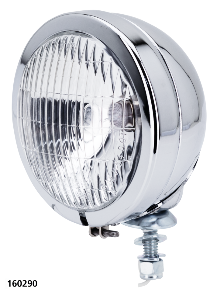 GZP 4.5" chrome spotlight 62-up DOT lens