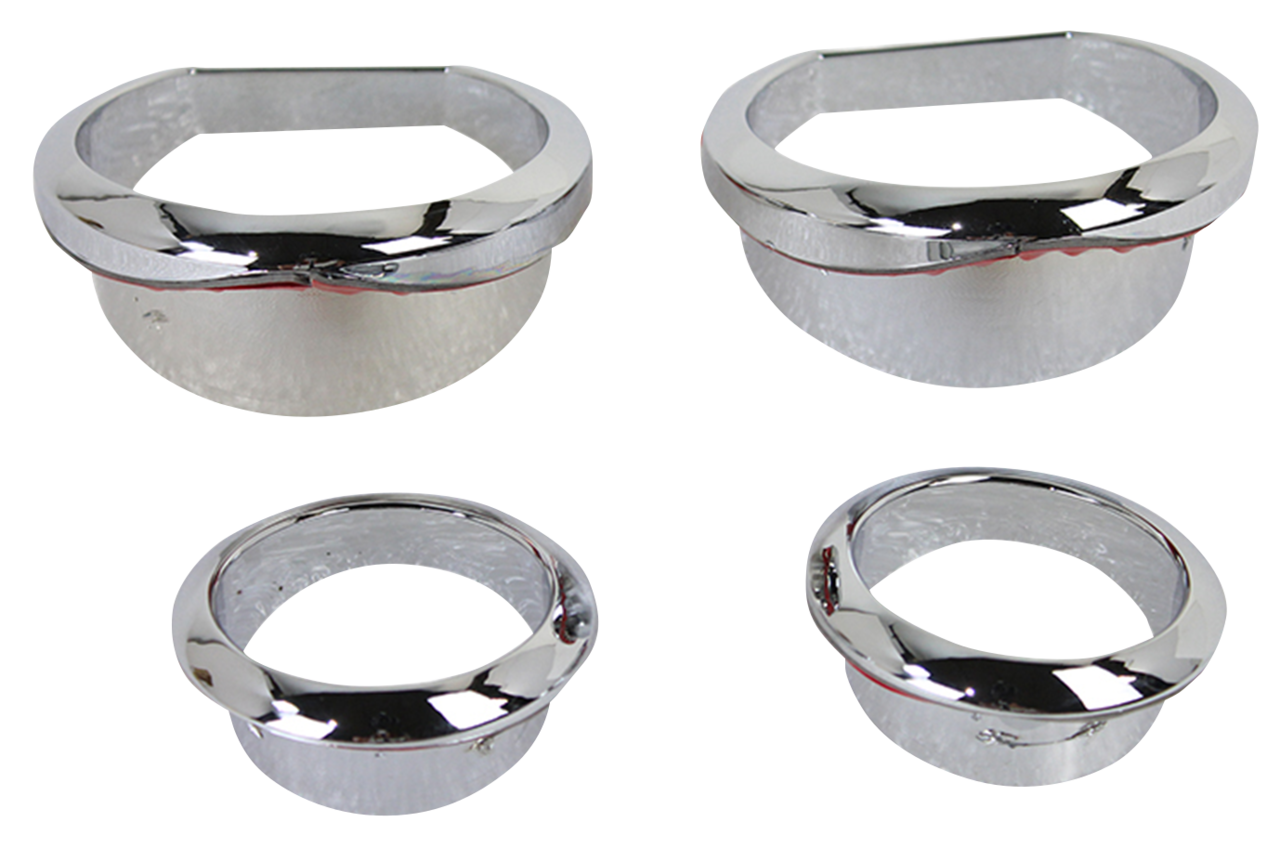 Gauge Trim Kit Chrome FLH14-22