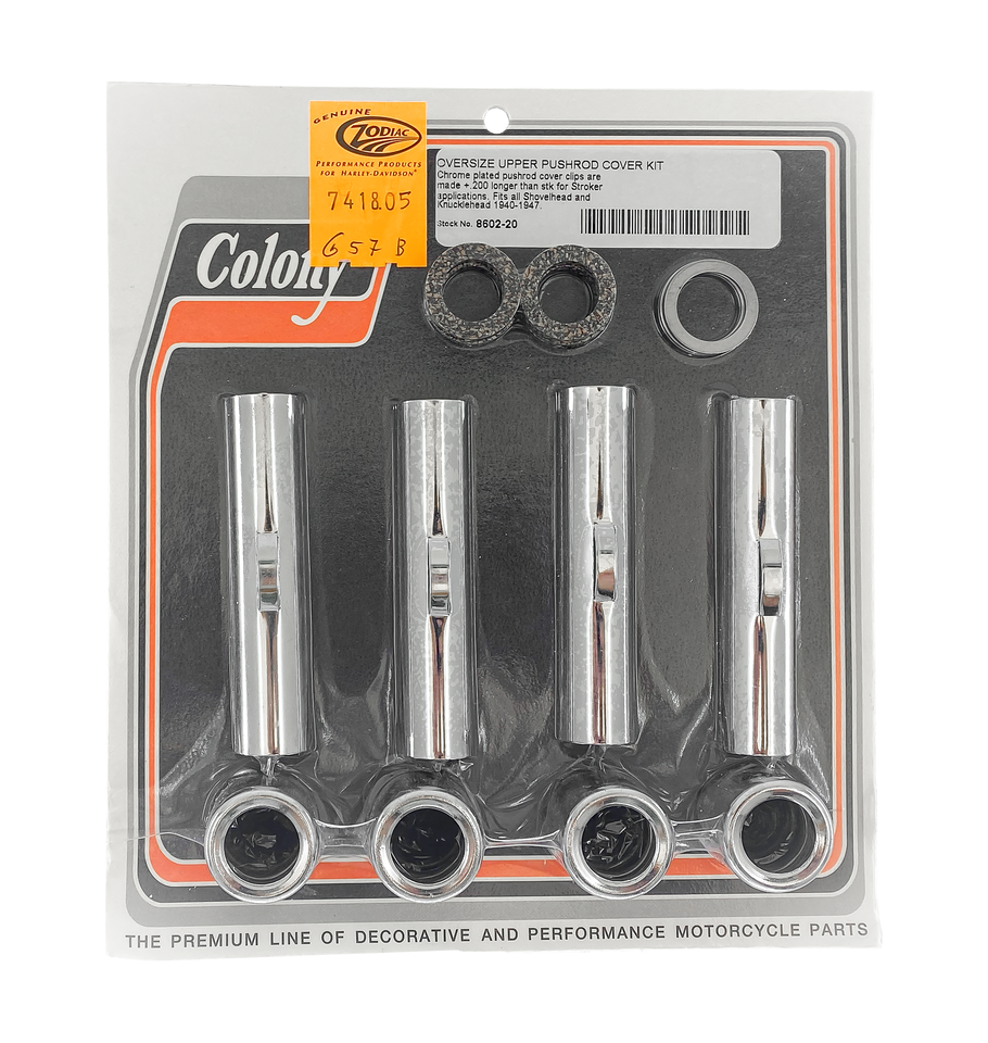 Upper Pushrod Cover Kit Shovelhead