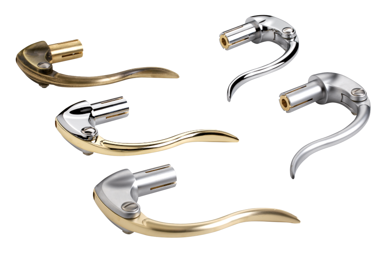 K-Tech Retro inverted control Chrome