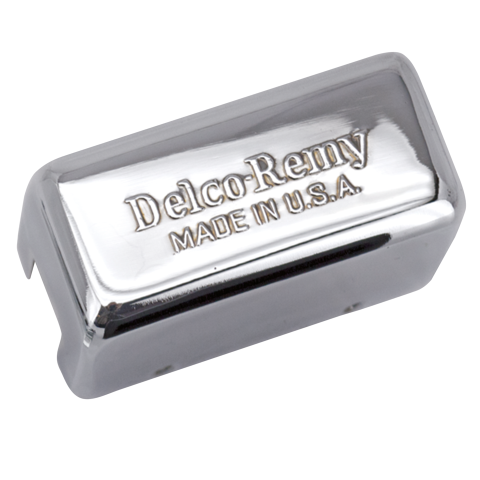 cover relay DELCO all, chrome